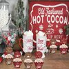 Hot Cocoa Bar Party Supplies Toppers and Wrappers for Wintertime Holiday Christmas Party Happy New Year Party Baby It's Cold Outside Party Supplies Decorations