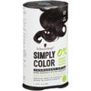 Schwarzkopf Simply Color Hair Color 1.0 Jet Black, 1 Application - Permanent Hair Dye for Healthy Looking Hair without Ammonia or Silicone, Dermatologist Tested, No PPD & PTD