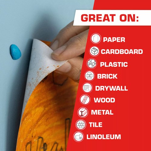 Loctite Fun-Tak Mounting Putty, 2 oz, 1, Wallet