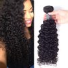 Amella Hair 100% Unprocessed Kinky 1 Bundle Remy 8A Brazilian Curly Virgin Hair Extensions 100g/pc Natural Black Color(10inch)