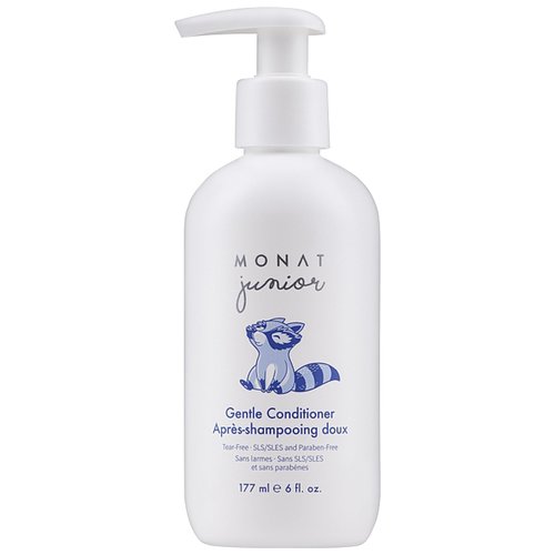 MONAT Junior™ Gentle Conditioner - A safe and gentle Anti Frizz Hair Conditioner for children that rinses out quickly. All Natural Tear-free, Sulfate & Paraben-free - Net Wt. 177 ml e / 6 fl. Oz.