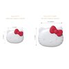 Impressions Vanity Hello Kitty Kawaii Compact Mirror with Touch Sensor Switch for Purse, LED Makeup Mirror with 2X Magnifying Top and Adjustable Brightness (White)