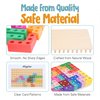 Zen Fun Pentomino Peg Puzzle - Wooden Pattern Blocks for Kids, Tangram and Montessori Puzzle, Animal Tetris Board Game for Kids, Wooden Puzzles for Kids Ages 4-8 - (32 Pieces)