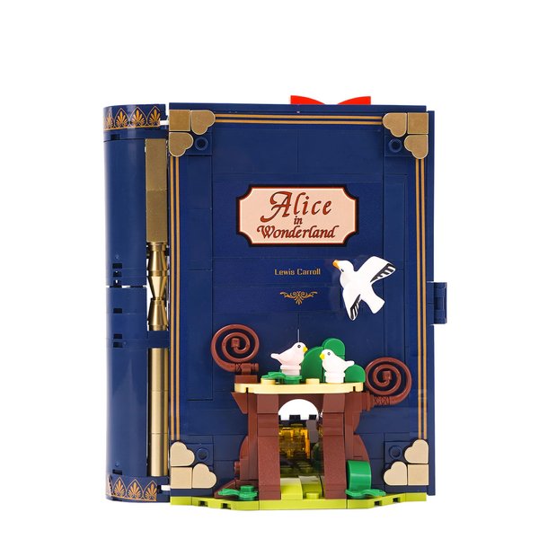 Vinbosion Fairytale Book Building Blocks Set, Building Toys, Educational Toys, Book Toys Gift for Birthday,Christmas, New Year