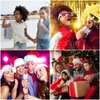 BlueFire Wireless 4 in 1 Bluetooth Karaoke Microphone with LED Lights, Portable Microphone for Kids, Best Gifts Toys for Kids, Girls, Boys and Adults (Pink)