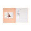Pearhead Baby Memory Book and Clean-Touch Ink Pad, Baby Girl or Baby Boy Journal, Baby Milestone Photo Album, Blush Rainbow