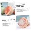 PACKOVE 1pc Portable Shampoo Brush Ergonomic Scalp for Gentle Massage Tool for Men and Lightweight and Easy to Hold Safe for Boys and Girls Orange