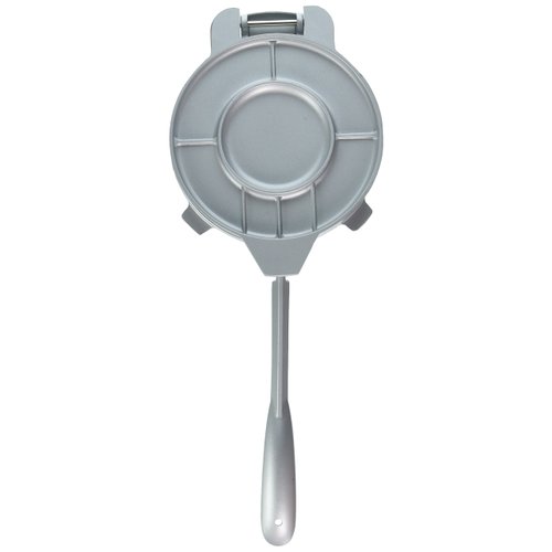 IMUSA USA MEXI-86005 6" Easy to Use Aluminum Tortilla Press, Silver,Gray