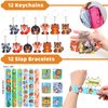 Mepmela Woodland Animal Party Favors, 134 PCS Woodland Birthday Party Supplies - Wild Animals Themed Party Favors for Kids Birthday, Baby Shower, Woodland Party Decorations, Goodie Bag Stuffers