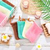 Shappy 8 Pieces Soap Saver Pouch Bar Soap Bags Exfoliating Soap Net Soap Mesh Bags for Shower Soap Holder Bubble Foam Net Soap Pocket for Women Men Girls (Lake Green, Pink, Beige, Brown)