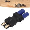 Oumefar 10Pcs RC Female to Male Adapter, RC Adapter, EC5 to for Traxxas Adapter Rubber Plastic Copper Accurate Safe Light EC5 to Male Adapter for RC Car Aircraft Boat