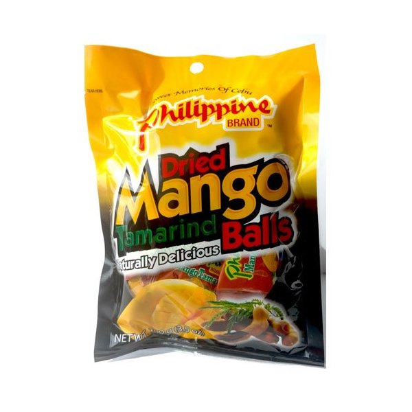 PHILIPPINE BRAND DRIED MANGO TAMARIND BALLS 3 X 100G