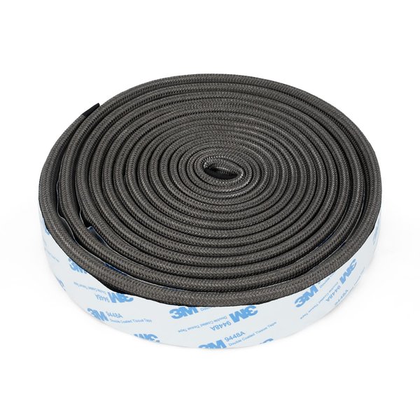 Onlyfire Chef Wire Mesh Gasket Kit for Kamado Joe Big Joe, High Temp Fiberglass Gasket Replacement BBQ Smoker Accessories, Adhesive Self Stick Felt 180" Long