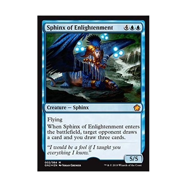 Magic: The Gathering - Sphinx of Enlightenment - Foil - Magic Game Night 2019