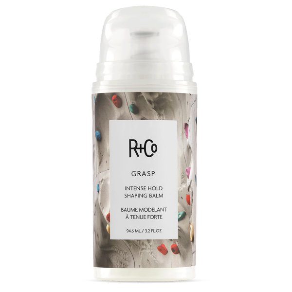 R+Co Grasp Intense Hold Styling Balm | Provides High Hold + Zero Crunch + Touchable Finish | Vegan + Cruelty-Free | 3.2 Oz