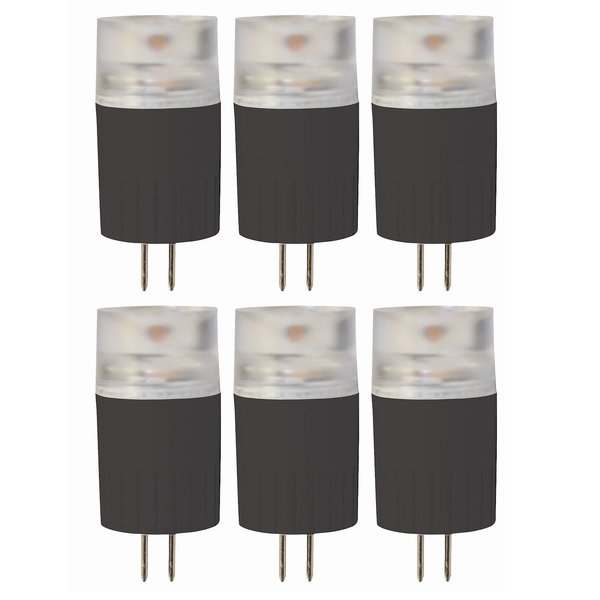 6 Qty. Halco JC20/2WW/LED2 81108 2.3W 3000K G4 IP65 PROLED