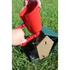 Backyard Essentials Bird Seed Scoop, Quick Release Plastic Scoop for Ease in Filling Bird Feeders, Holds 4 Cups of Seed