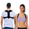 Branfit Shoulder & Back Brace Posture Corrector for Women and Men, Breathable Posture Trainer, Neck Brace and Back Posture Corrector for Upper Back & Neck Pain Relief