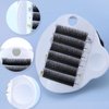 Beaupretty Eyelash Extension Hand Plate Lash Holder Eyelash Extension Pallet Eyelashes Stand Holder with Adjustable Wrist Strap for Makeup Eyelash Extension