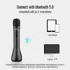 TAKSTAR 2-in-1 Bluetooth Wireless Microphone & Voice Amplifier, Portable Handheld Mic Speaker for Karaoke, Meeting, Outdoors, Speech, Party - DA10 (Not a Record Mic & Can't Connect Extra Speaker)