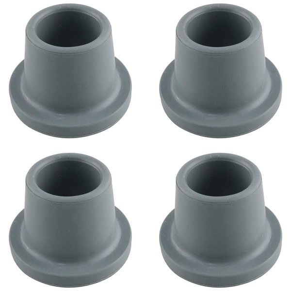WHYHKJ 4pcs Replacement Feet for Shower Chair Bath Seat 1-1/8" I.D Non-skid Shower Bench and Tub Transfer Benches Rubber Suction Cup Feet, Grey