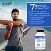 Renew Actives D3 K2 Supplement with Coconut Oil - Promotes Immune Function & Bone Health & Teeth - Enhances Calcium Absorption - 120 Softgels