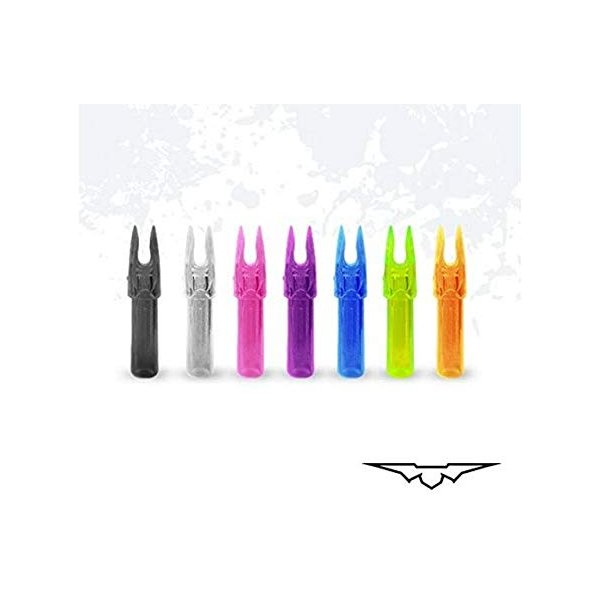 Black Eagle Standard Nock - for Carnivore, Outlaw, Zombie Slayer, Vintage Carbon Arrows (Smoke)