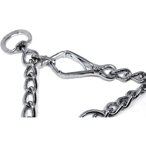 HERM SPRENGER Ultra-Plus Prong Dog Training Collar, 3.0 mm x 16", Steel Chrome Plated Dog Prong Collar, Pinch Collar for Dogs, Dog Correction Collar, Dog Prong Training Collar, Dog Supplies