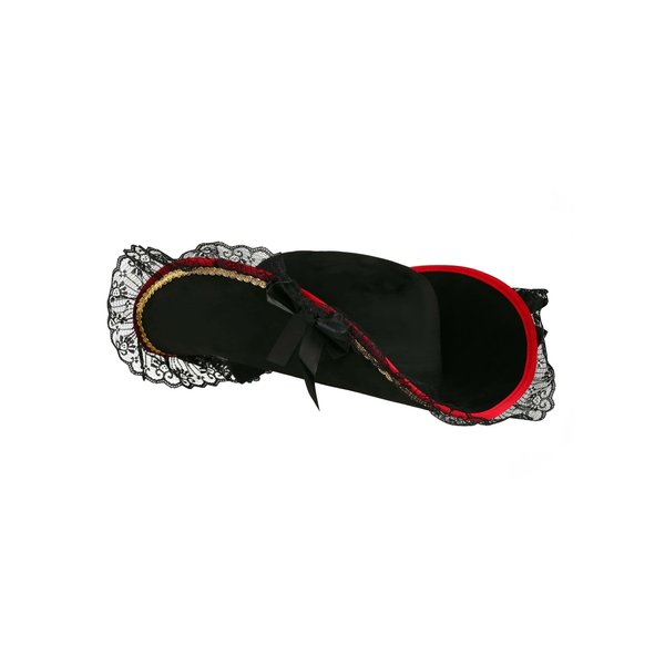 elope Lady Buccaneer Lace Cosplay Costume Pirate Hat - ST