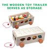 Montessori Toys for 2 3 4 Year Old Boys and Girls. Puzzle Shape Sorter Trucks & Wooden Toy Caterpillar. Educational Toys for Preschool Toddlers. Kindergarten Classroom Must Haves. Best Birthday Gift.