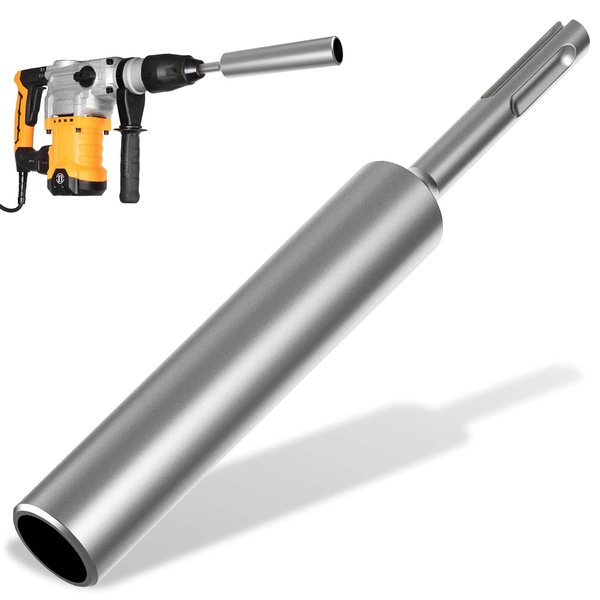 Ground Rod Driver for 5/8" & 3/4" Ground Rods for Hammer Drills,Fits Hilti/DeWalt/Bosch/Hitachi/Makita/Milwaukee SDS Plus Hammer Drills (SDS Plus)