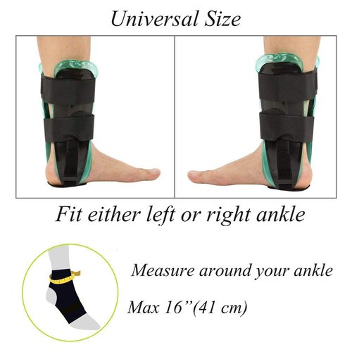 Medibot Air Gel Ankle Stirrup Brace Support Provide Stability and Cold Compress(Gel & Air)