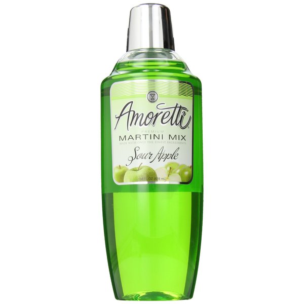 Amoretti Premium Martini Cocktail Mix, Sour Apple, 28 Ounce