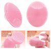 10PCS Silicone Facial Cleansing Brush,Super Soft Face Scrub Clean Brush, Acne Blackheads Removing Handheld Face Scrubber,for Sensitive, Delicate, Dry Skin
