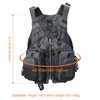 PELLOR Fly Fishing Vest with Multi-Pockets Fishing Gear Outdoor Backpack Breathable Mesh Fishing Vest Backpack for Camping Hunting