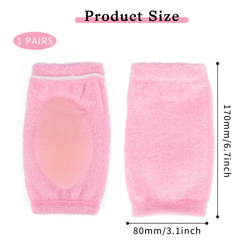1 Pairs Elbow Moisturizing Sleeve Elbow Gel Cover Heel Socks Elbow Sleeves Elbow Pads for SPA Moisturizing Dry Cracked Skin Care