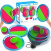 Bennol Toss and Catch Ball Game Outdoor Toys for Kids with 2 Paddle, 2 Balls and A Storage Bag,Outdoor Outside Games Toys for Kids Ages 3 4 5 6 7 8 9 10, Yard Backyard Games Beach Toys Outside Games