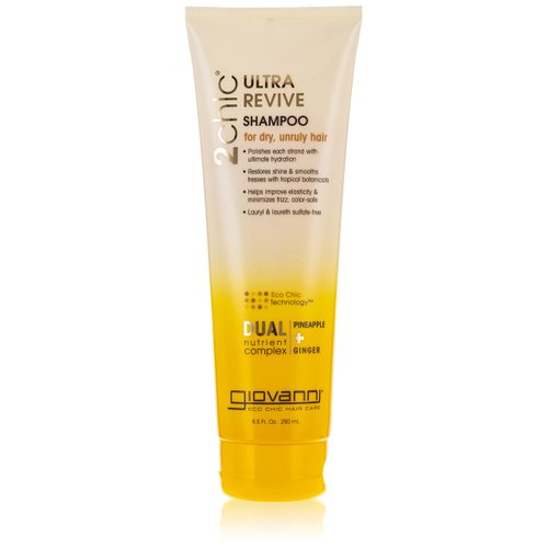 Giovanni 2chic Hair Shampoo With Ultra Revive Pineapple and Ginger Collection, 8.5 Oz, 8.5 Ounces
