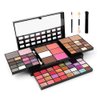 Makeup Kit for Women Full Kit including 36 Eyeshadow Makeup,16 Lip Gloss,12 Glitter Cream, 4 Concealer, 3 Blusher,1 Bronzer, 2 Highlight and Contour - All in One Makeup Kit 74 Colors