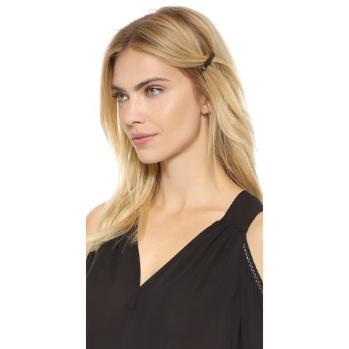 Alexandre de Paris Women's Barrette Clip, Black, One Size