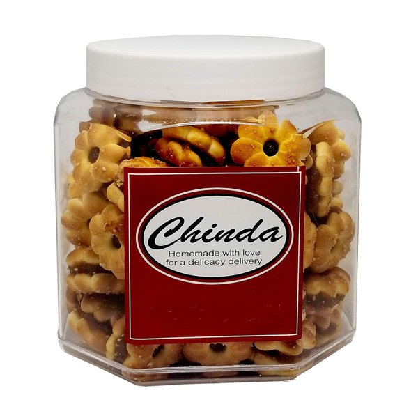 Pineapple Cracker Cookie Biscuits by Chinda 16 Oz.