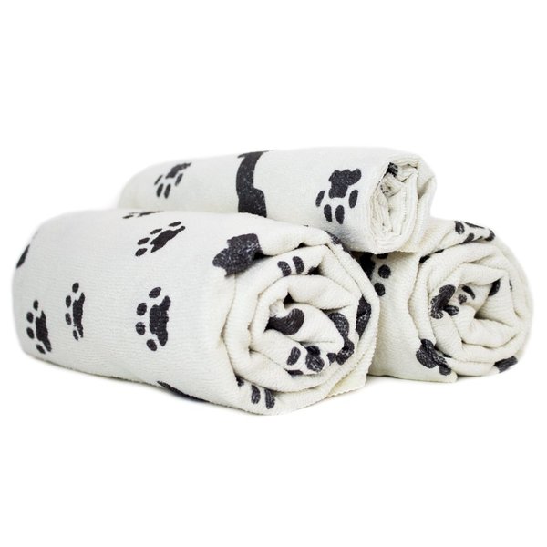 Zwipes 779 Microfiber 5-Pack Small Pet Cloths (Size: 16" x 16"), Soft Terry Drying Cleaning Towels