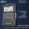 iSTIM EV-804 TENS/EMS 2 Channel Rechargeable Combo Machine Unit - Muscle Stimulator + Back Pain Relief and Management- 7 modes/24 Programs/Backlit (Including Electrodes Pads)
