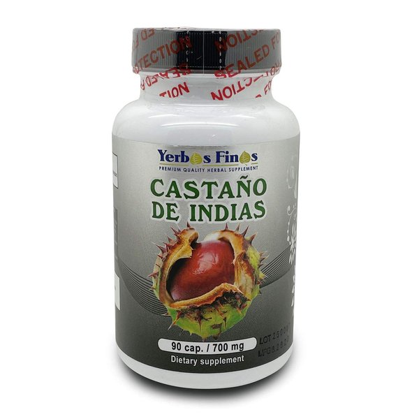 EVIMERIA, INC Yerbas Finas Castano de Indias 90 Cap/ 700mg Dietary Supplement