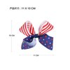 Baby Flag Hairclips Ribbon Hairgrip Kids Hairpin Hair Clips Alligator Pins JHN06 (Set P)