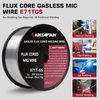 ARCCAPTAIN Flux Core Welding Wire, Mig Welding Wire E71T-GS .030" 2-Pound Spool Gasless Mild Carbon Steel Mig Welding Wire