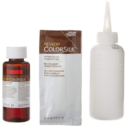 Revlon ColorSilk Hair Color, [32] Dark Mahogany Brown 1 ea