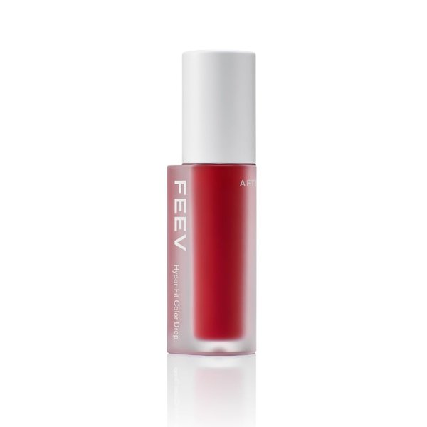 Feev Hyper-Fit Color Drop | Dewy, Glossy Lip Gloss with 44% moisturizing serum | Long-Lasting, lightweight Lip Stain | Vegan Lip Tint & Safe for Sensitive Skins | K-Beauty (After Squat)