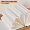 Sketch Book, 100 Pages (50 Sheets), Spiral Bound Artist Sketch Pad, Durable Acid Free Drawing Paper for Drawing, Painting, Sketching or Doodling