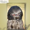 Parcelona French 4 Inches Long and Thin Celluloid Tortoise Shell Hair Clip Barrette by Parcelona
